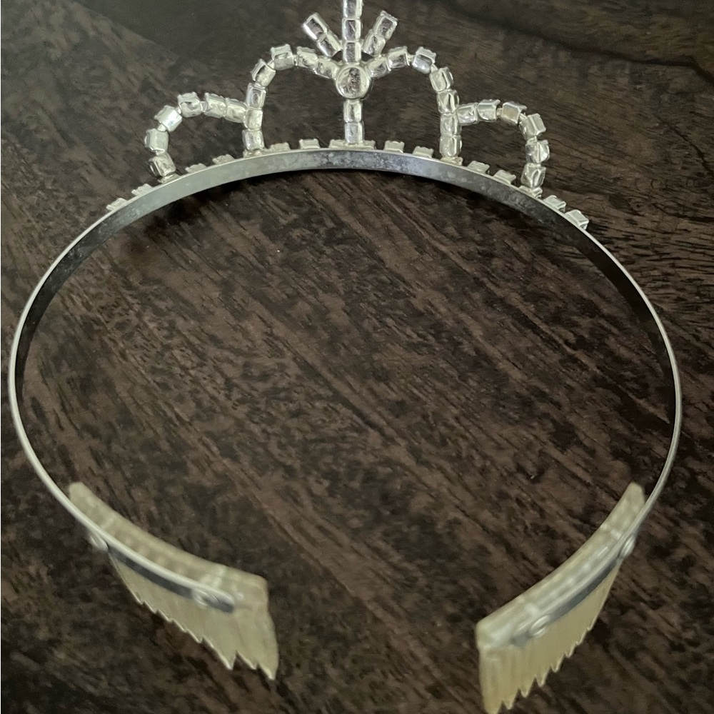 Vintage Rhinestone Crown/Comb - Picture 4 of 4